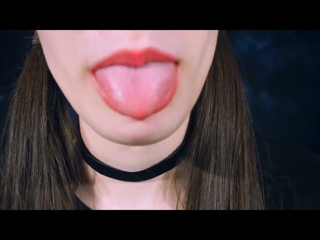 Asmr Lens licking| wet Ear licking