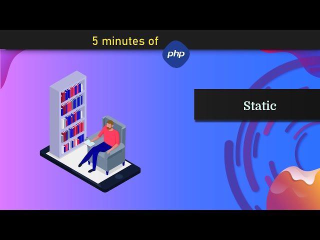 Static Method & Property in OOP Class - PHP in 5 Minutes
