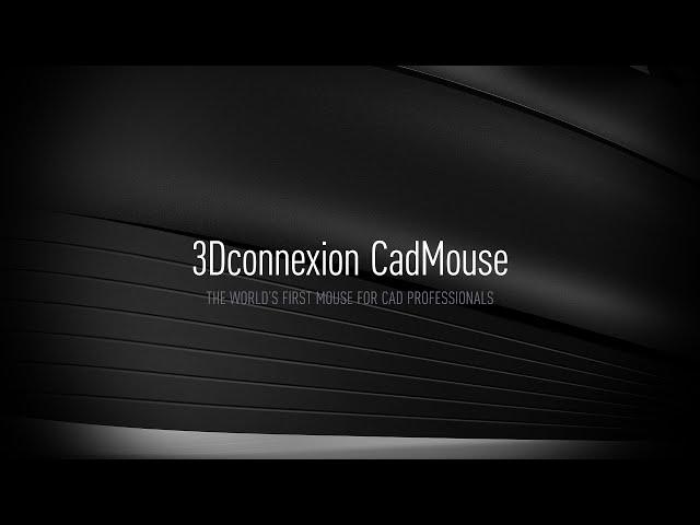 3Dconnexion CadMouse - The World's First Mouse for CAD Professionals