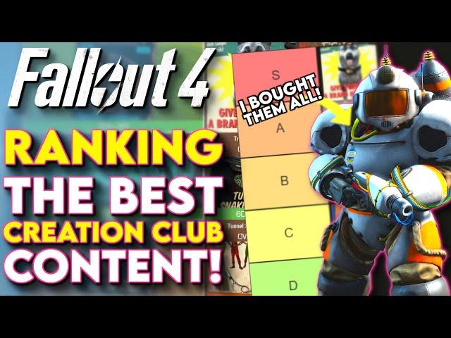 RANKING The BEST Creation CLUB CONTENT In Fallout 4! - Which Creation Club Content Should You Buy?