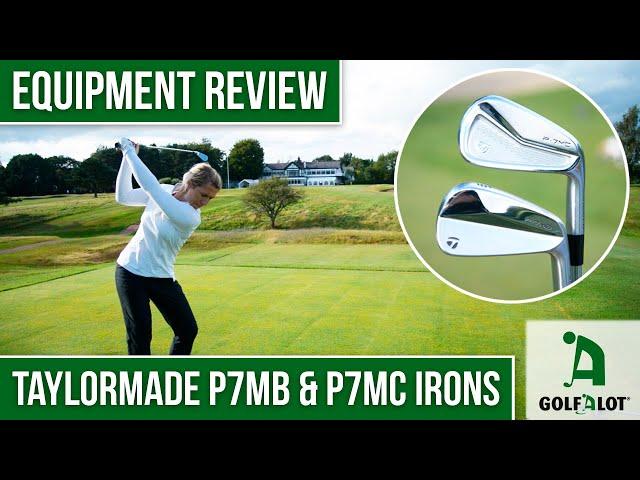 TAYLORMADE P7MB & MC BLADES ON-COURSE HEAD TO HEAD! | TaylorMade P7MC & P7MB Golfalot Iron Review