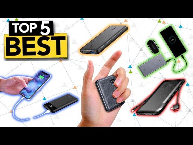 TOP 5 Best Portable Charger for smartphones [ 2024 Buyer's Guide ]