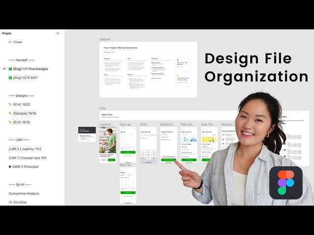 How to organize your design file on Figma