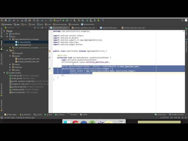Android Studio How to start a new activity with a button