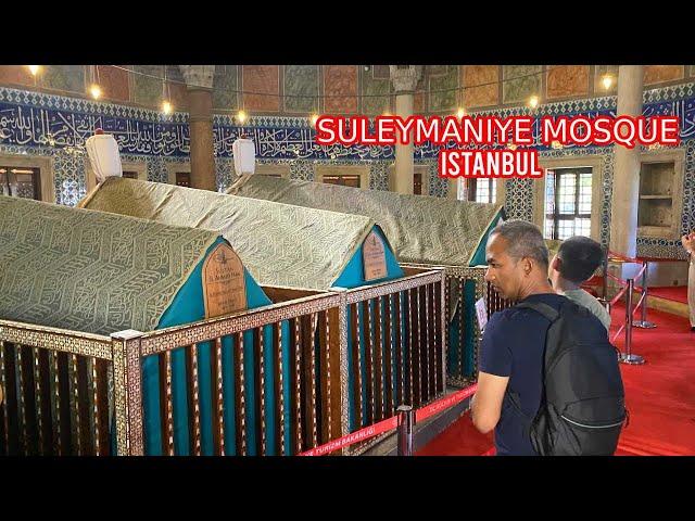 Istanbul Walking Tour 2024 - SULEYMANIYE MOSQUE - 22 September | Turkey Walking Explore