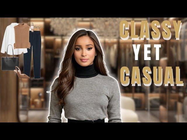 Mastering Elegant Casual Wear | 14 Timeless Outfit Ideas for Elegant Women