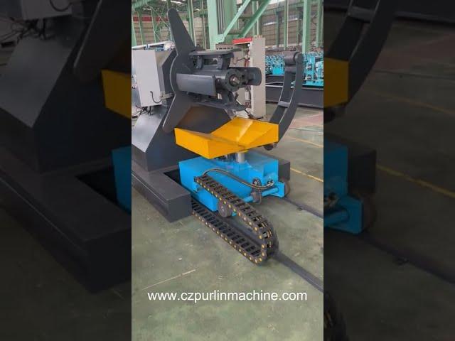 CZ400 Purlin Roll Forming Machine Testing before Shipment