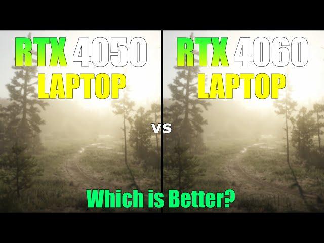 RTX 4050 vs RTX 4060 - Test in 8 Games in 2024 - Which Laptop is Better?