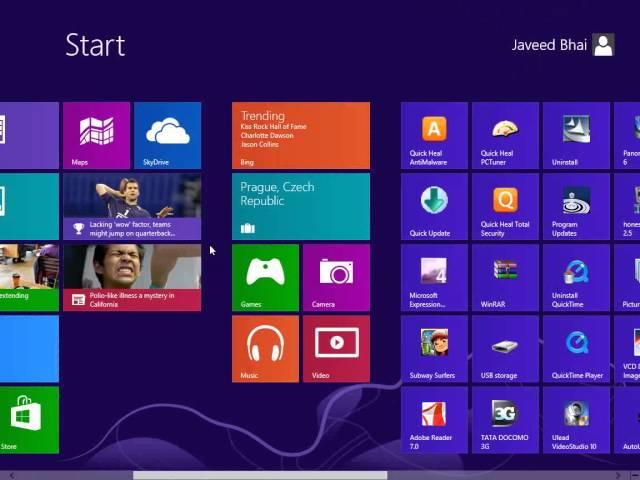 Windows 8 shortcut keys : How to close applications