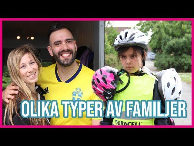 OLIKA TYPER AV FAMILJER 2 ft Familjen Arcombe