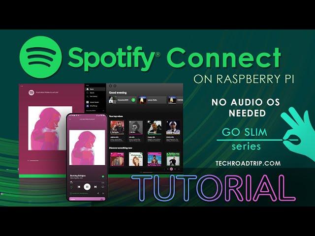 Spotify Connect on Raspberry Pi without Volumio or any other audio OS