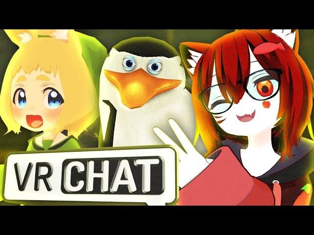  A VOZ SECRETA do CAPITÃO DOS PINGUINS no VRCHAT 