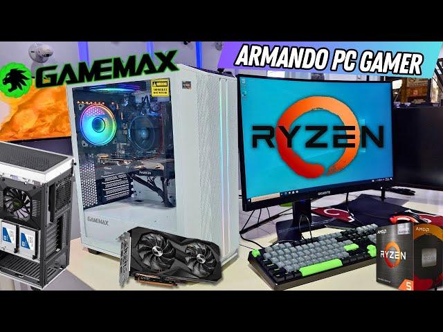 ¿Quieres una pc para Diseño? esta te gustará Ryzen 5 5600 y una RX6600. Espectacular