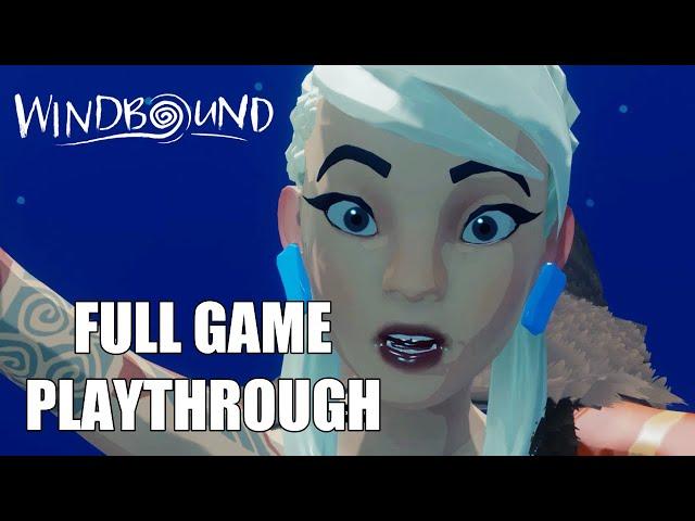 Windbound - 100% Full Game Playthrough No Commentary (Cutscenes, Bosses and Gameplay)