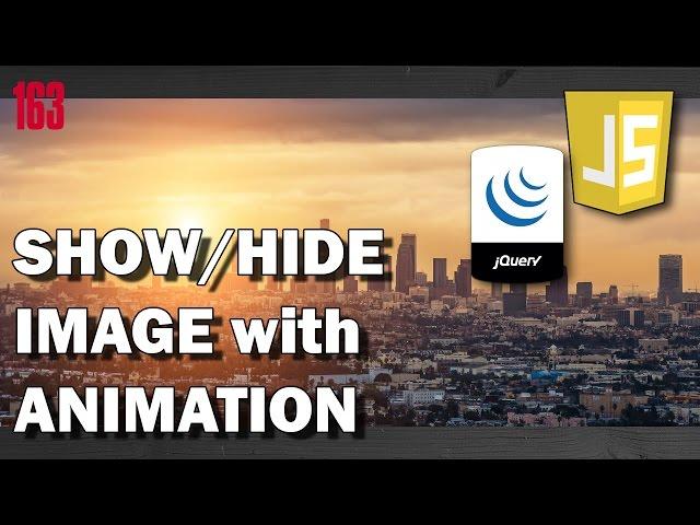 JQUERY Show/Hide image - Animation with jQuery library