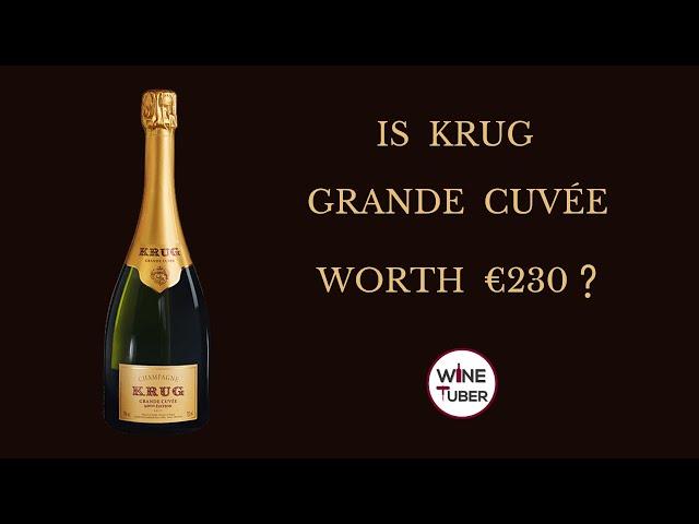 Krug Champagne. Is Krug Grande Cuvée worth €230? @WineTuber