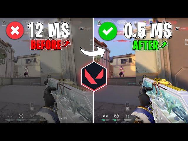HOW TO LOWER INPUT LATENCY IN VALORANT *ON ANY PC*