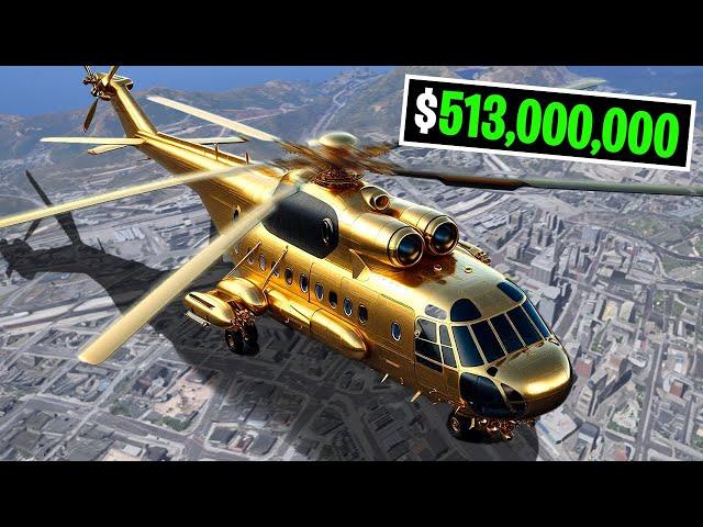 Upgrading to Most Expensive Helicopter on GTA 5 RP