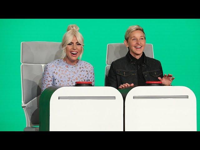 Lady Gaga Reveals Celebrity Crush in Ellen’s ‘Burning Questions’