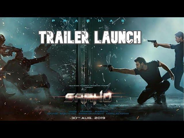 Saaho Trailer Launch | Prabhas, Shraddha Kapoor | Bhushan Kumar | Sujeeth | Vamsi Pramod