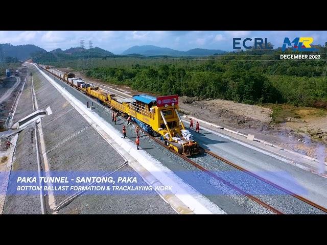 ECRL Site Progress as of December 2023