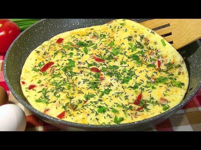 Best breakfast - Omelet with Vegetables and Cheese.
