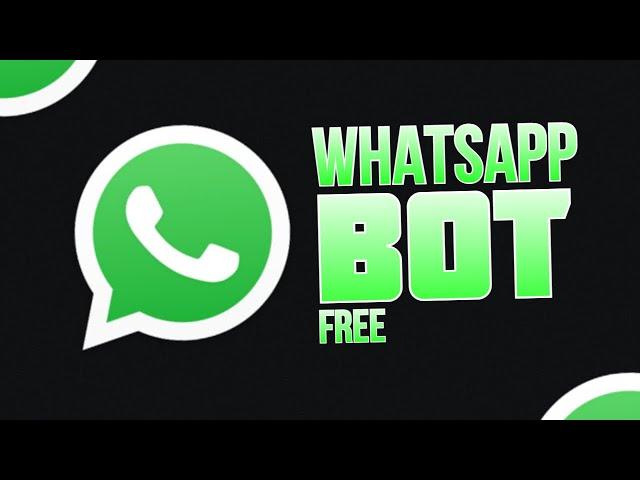 Create a whatsapp bot for free | whatsapp-web.js