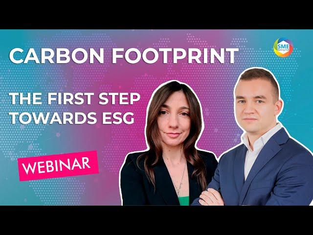 Webinar: Carbon footprint – the first step towards ESG