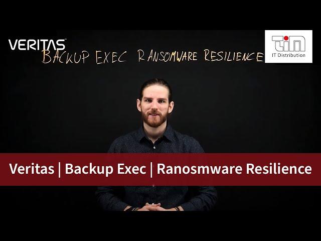 Veritas | Backup Exec Ransomware Resilience