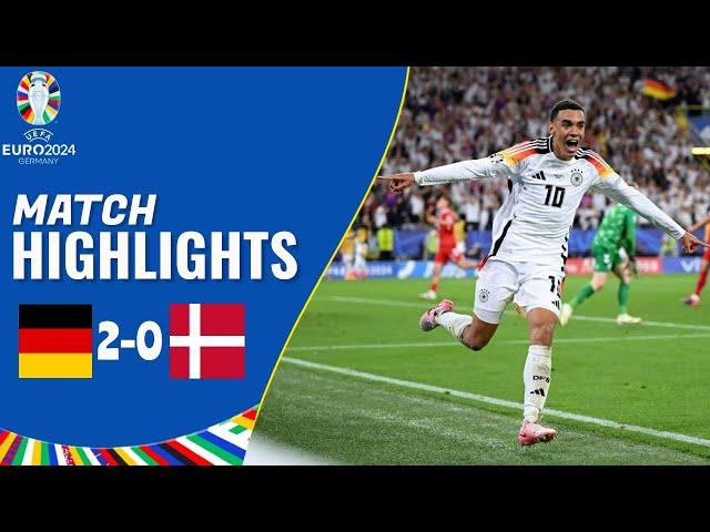 Germany vs Denmark | 2-0 | Highlights | UEFA Euro 2024