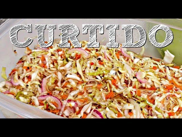 Curtido Recipe | Salvadoran Style Pickled Cabbage Recipe