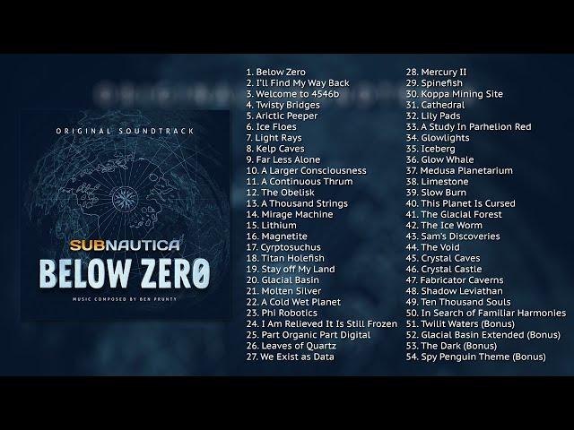 Subnautica: Below Zero OST - Full Official Soundtrack (By Ben Prunty)