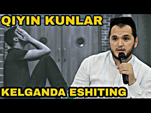 Boshingizga balolar to'xtamay kelganda eshiting | Sardor domla