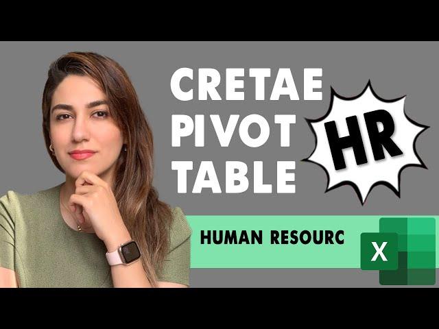 Pivot Table Human Resource - HR Pivot Table