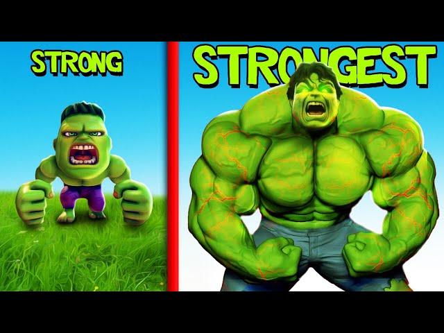 Upgrading HULK To STRONGEST EVER In GTA 5