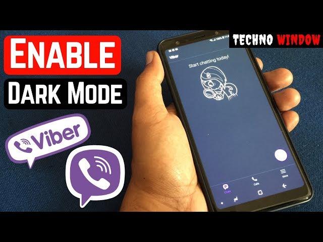 How To Enable Dark Mode on Viber (Android)