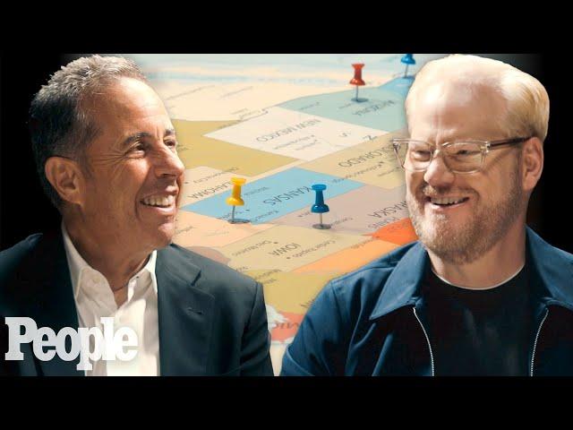 The USA According to Jerry Seinfeld & Jim Gaffigan (Also Some Canada) | PEOPLE