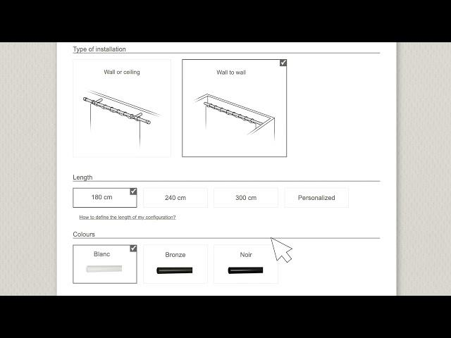 Configurate your hardware on houles.com