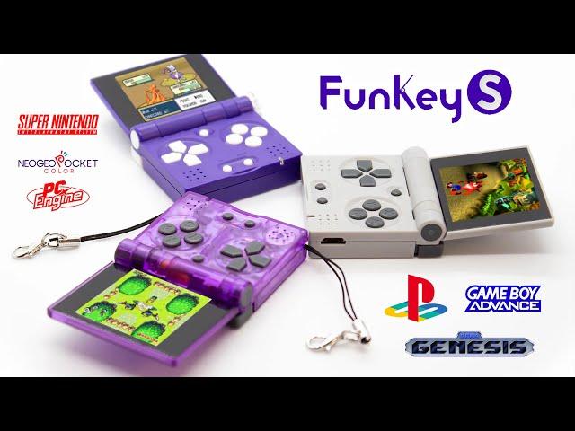 The FunKey S Looks Like The Smallest Gameboy SP In The World But It Can Play PS1 Games