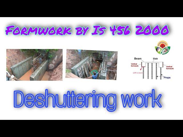 Deshuttering work| Formwork #formwork #deshutteringwork #slab #beam #column
