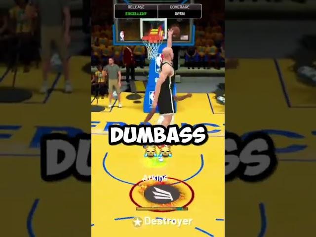 World’s DUMBEST Fastbreak in NBA 2K22!