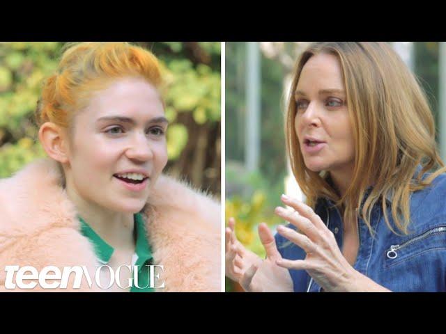 Grimes Chats with Fashion Designer Stella McCartney | Teen Vogue