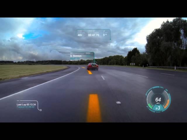 TestMiles | Automotive News: JAGUAR VIRTUAL WINDSHIELD (3D Cluster)