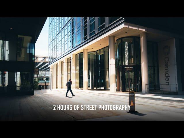 2 Hours of London POV STREET PHOTOGRAPHY To Work / Study / Relax