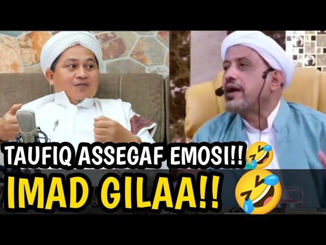 IMAD GILA!! TAUFIQ ASSEGAF SEDANG TOLOL TOLOLNYA!! SAMAKAN SOAL NASAB DENGAN SOLAT!! 