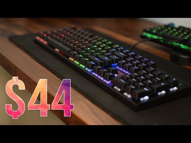 $44 Backlit Mechanical Keyboard - 1stplayer Firerose MK3 Review