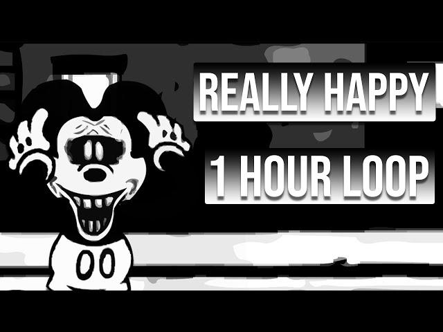 Friday Night Funkin' VS. Suicide Mouse - Really Happy | 1 hour loop