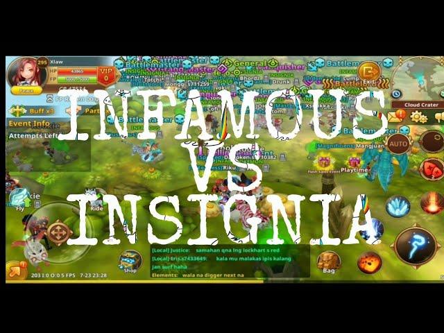 INFAMOUS VS INSIGNIA|RB2 WAR|FLYFF LEGACY