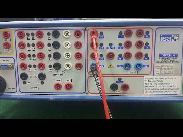 ISA Altanova Doble DRTS 6 Relay Test Set Repair & Calibration by Dynamics Circuit (S) Pte. Ltd.