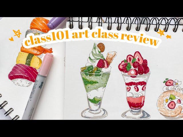 CLASS101.NET REVIEW  KOREAN ART DRAWING CLASS FOR BEGINNERS + DISCOUNT CODE